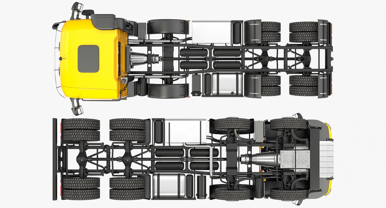 Mercedes Benz Arocs 8X8 Truck 3D model