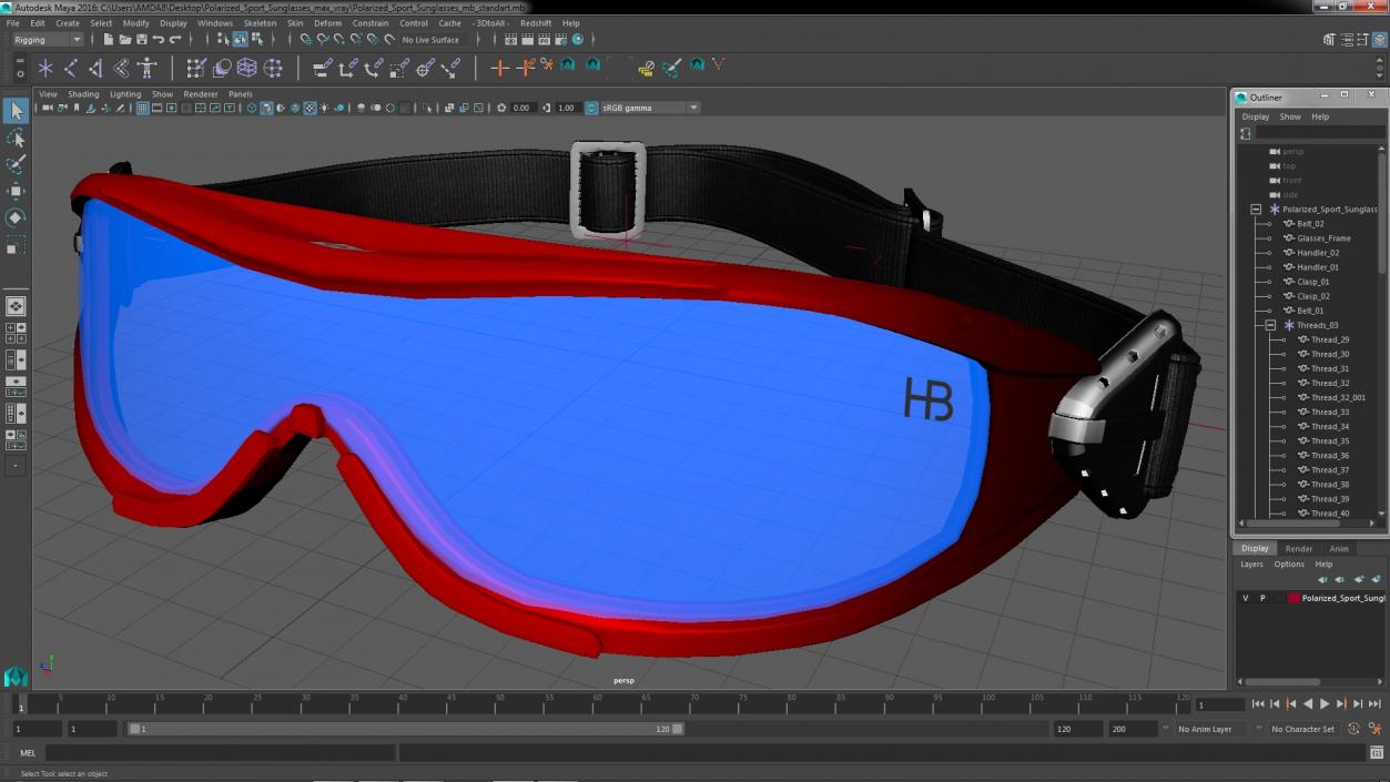 3D Polarized Sport Sunglasses