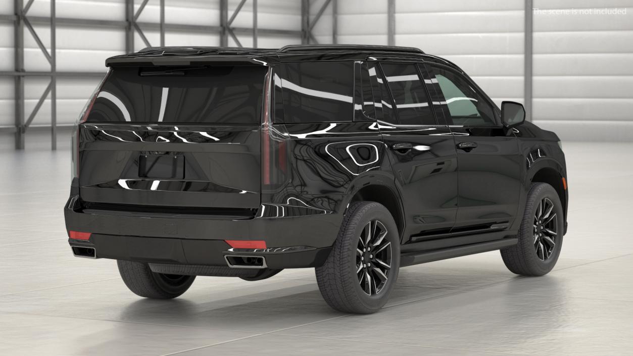 3D Luxury Large SUV