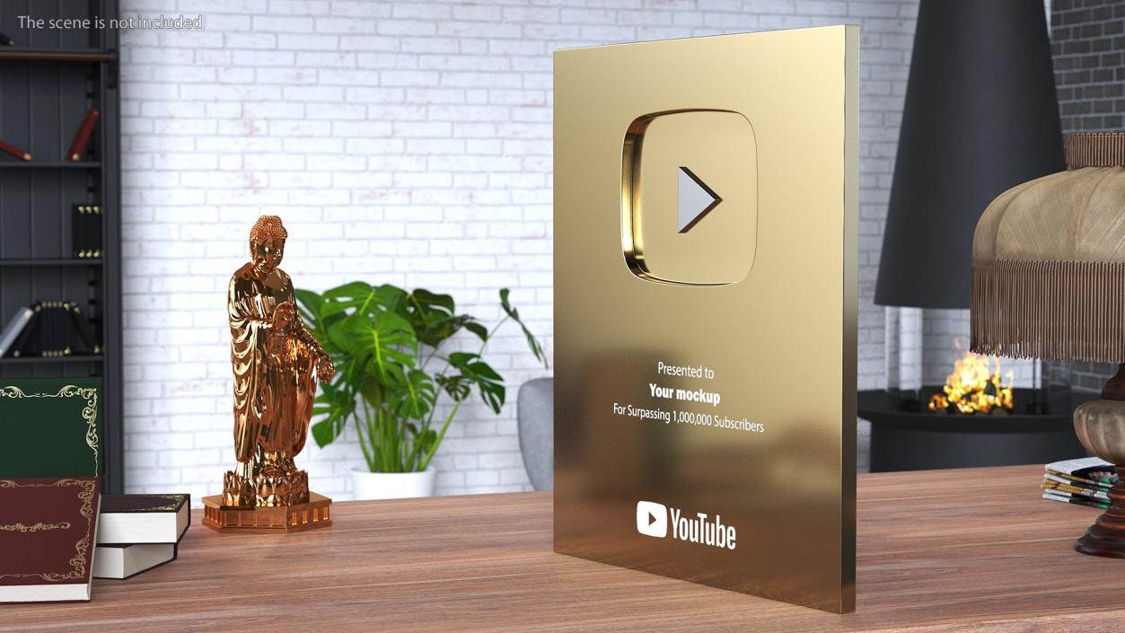 3D model Youtube Awards Collection