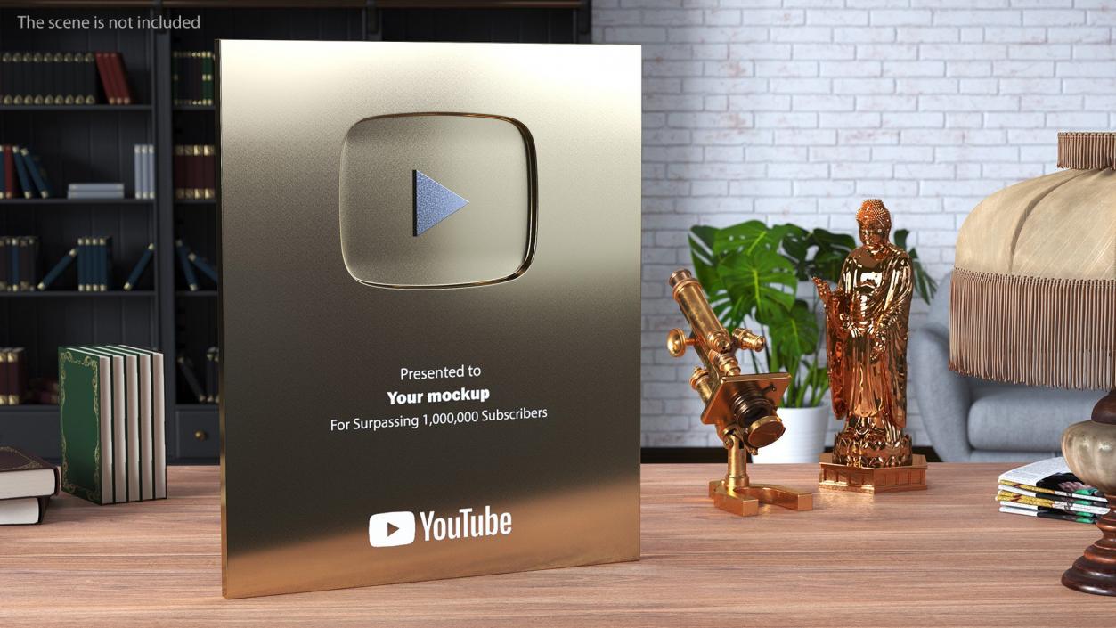 3D model Youtube Awards Collection