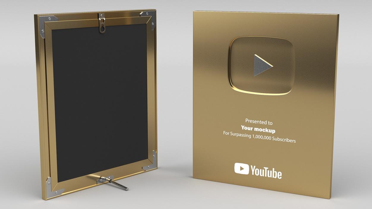 3D model Youtube Awards Collection