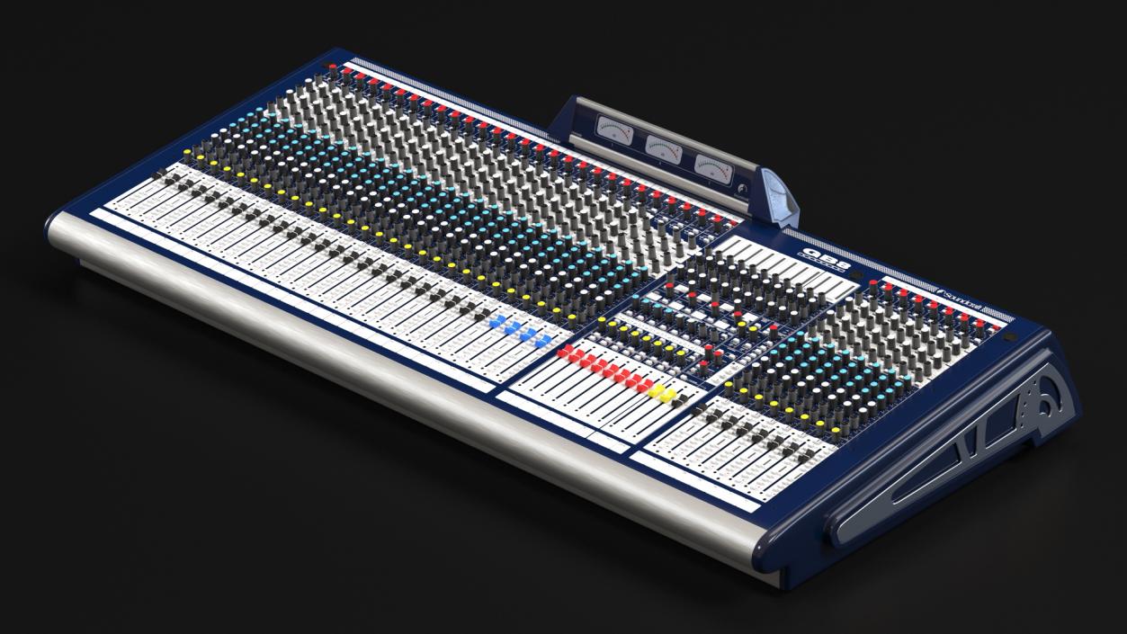 Professional Audio Mixer 3D model