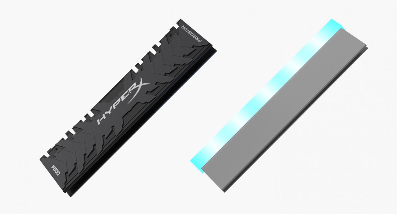 Kingston HyperX Radiator 3D model