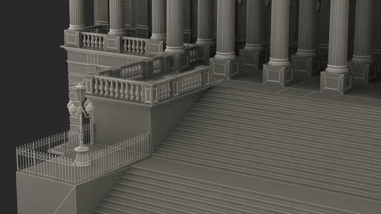 3D model United States Capitol Building