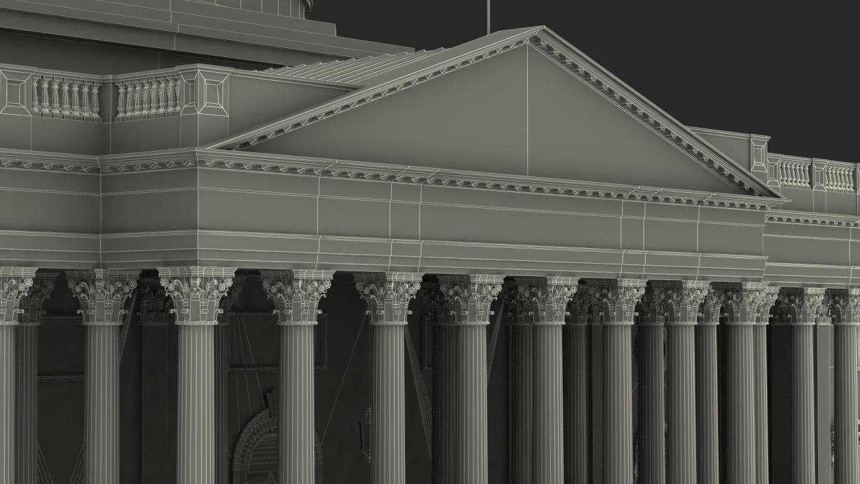 3D model United States Capitol Building