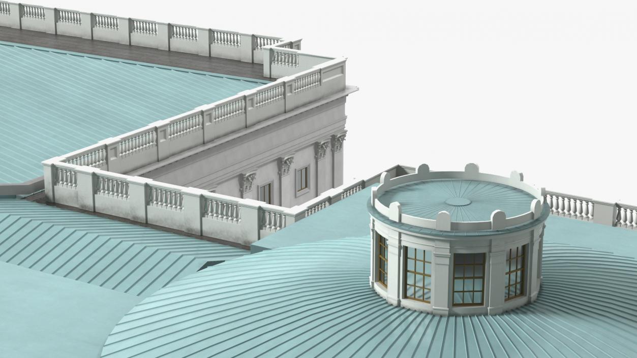 3D model United States Capitol Building