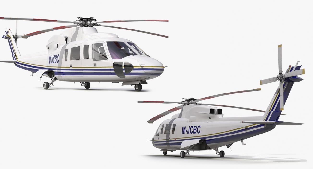 Private Helicopters Collection 5 3D