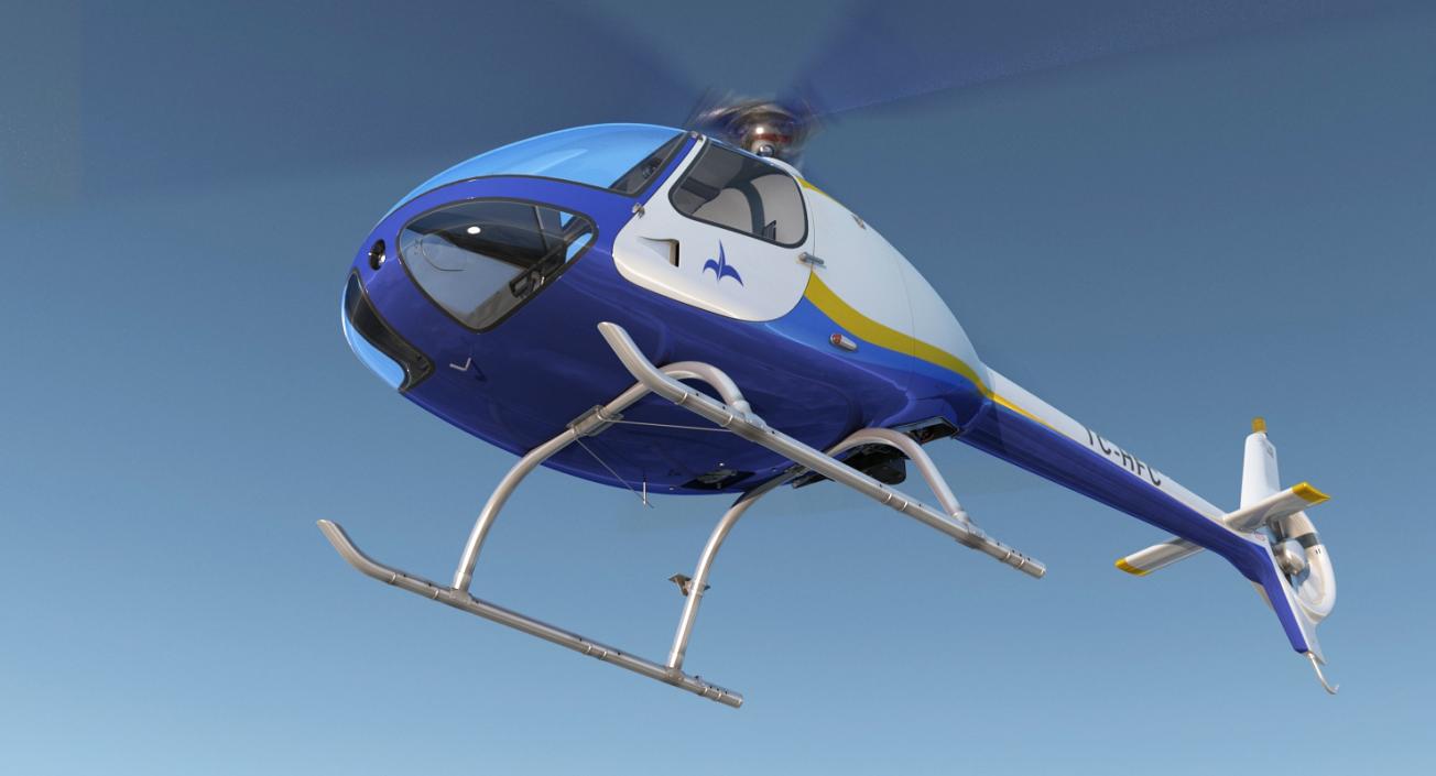 Private Helicopters Collection 5 3D