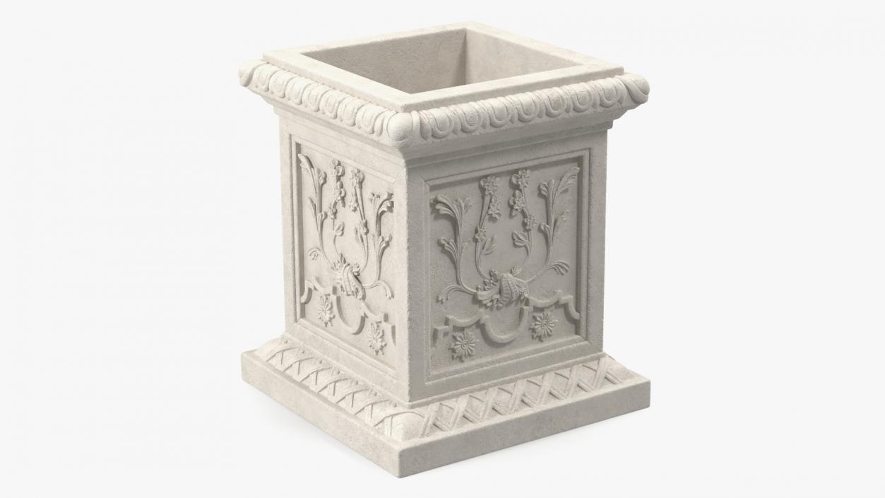 3D Provence Planters Collection model