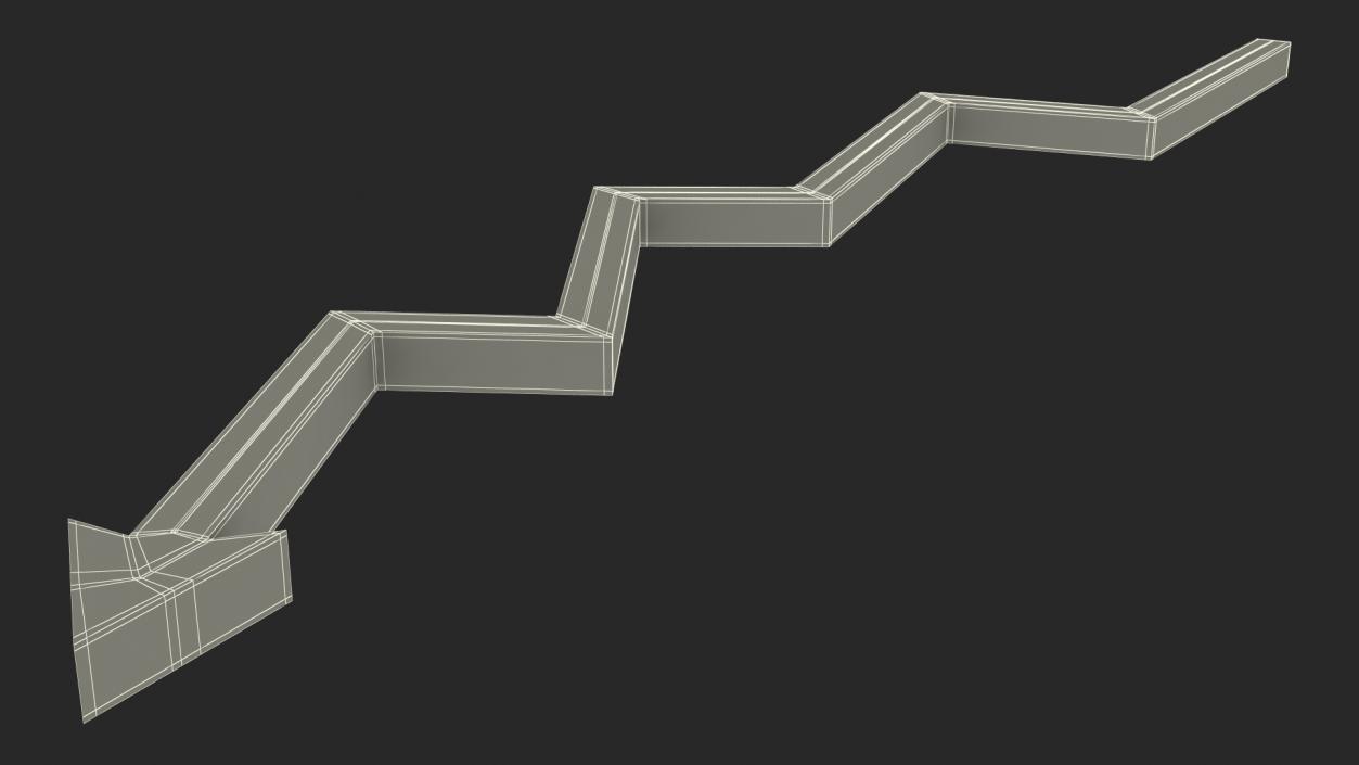 Arrow Graph Up 3D model