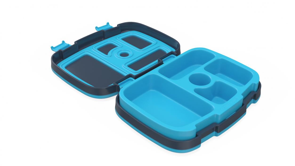 3D model Bentgo Lunch Box for Kids Open Blue