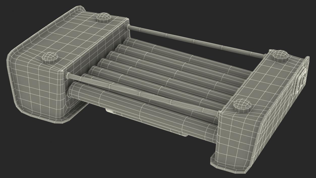 3D Glassco Laboratory Tube Roller Mixer Rigged model