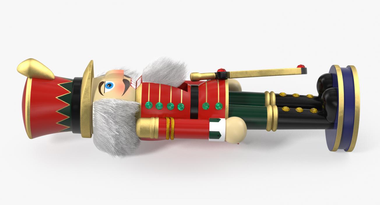 Wooden Nutcracker 3D