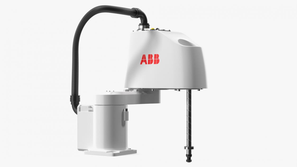 3D ABB IRB 910SC Industrial Robot Arm Rigged