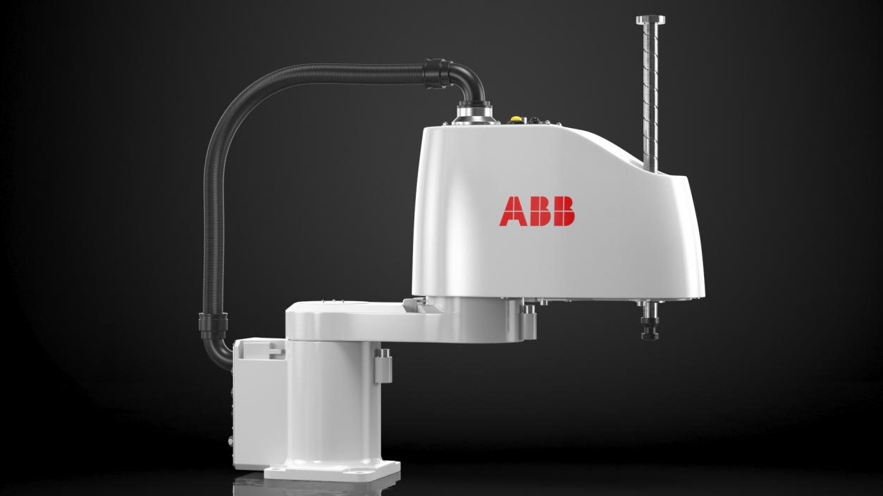 3D ABB IRB 910SC Industrial Robot Arm Rigged