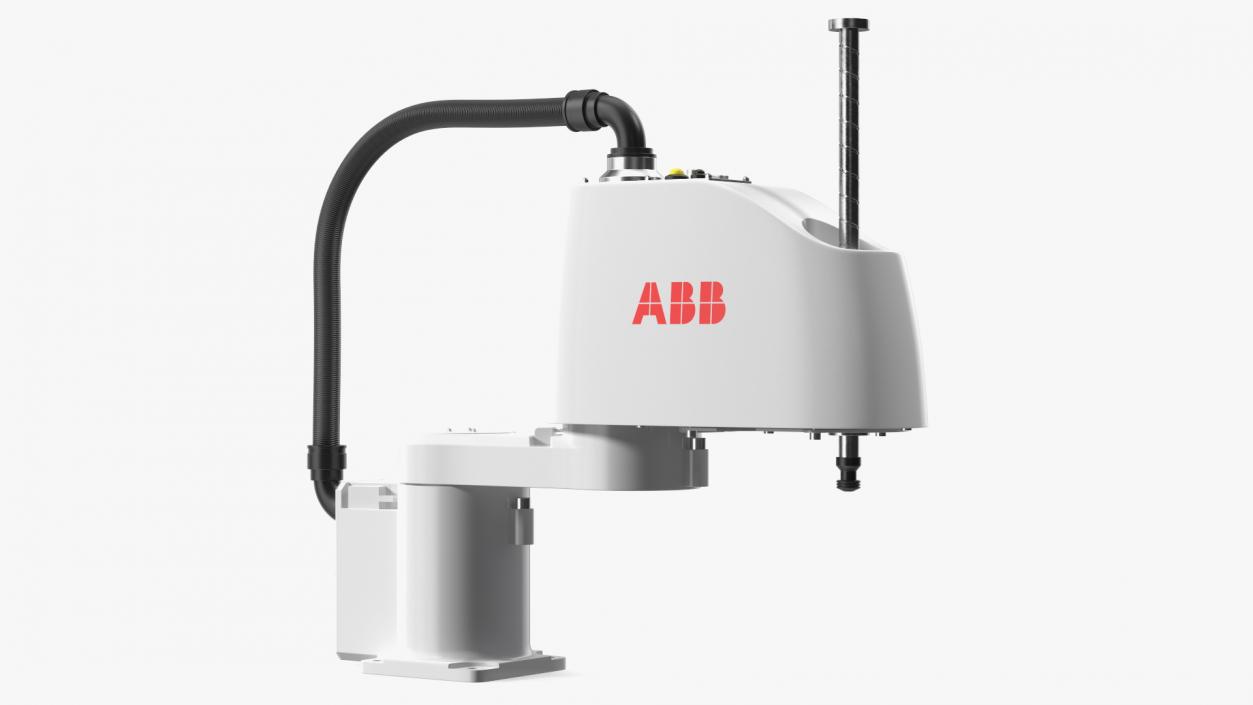 3D ABB IRB 910SC Industrial Robot Arm Rigged