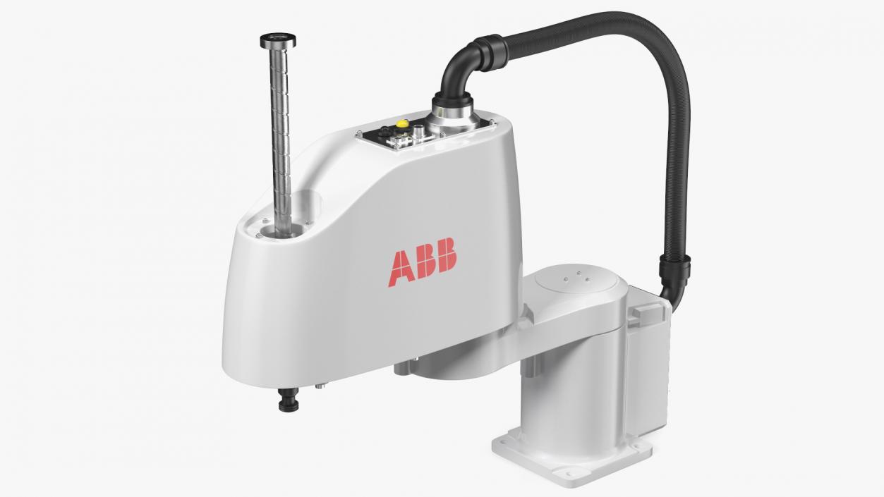 3D ABB IRB 910SC Industrial Robot Arm Rigged