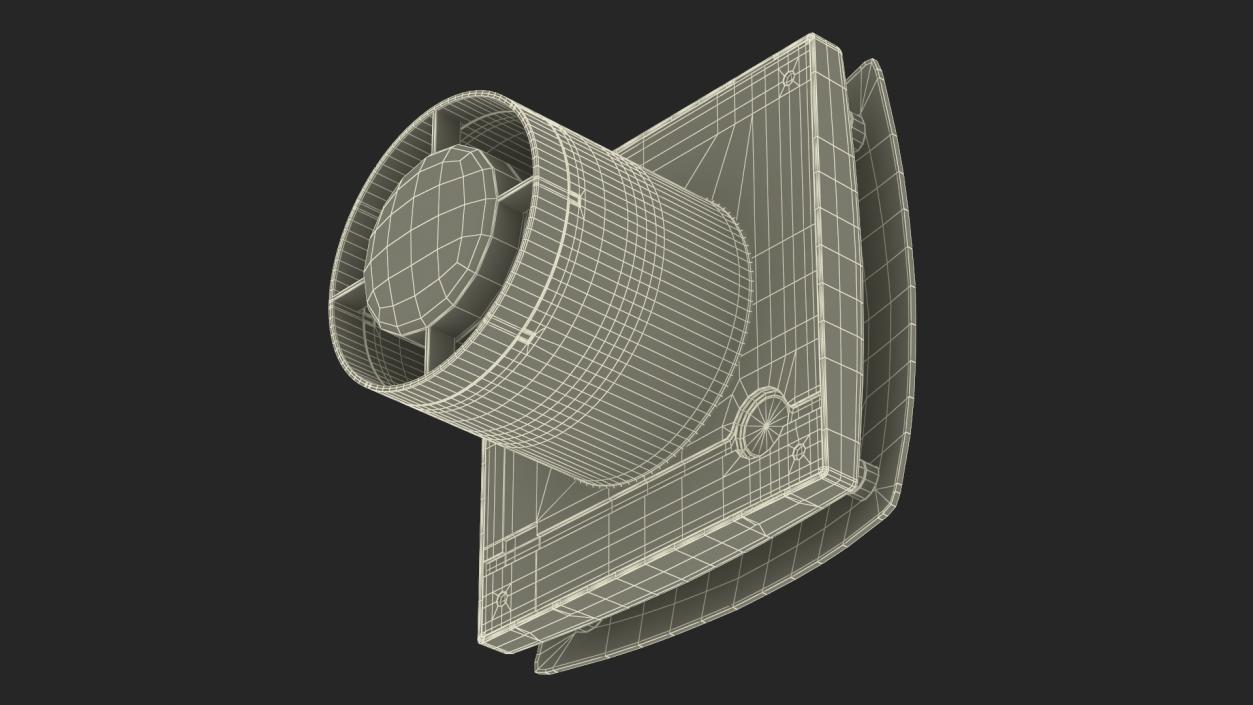 Extractor Fan Silent Dual 100 3D model