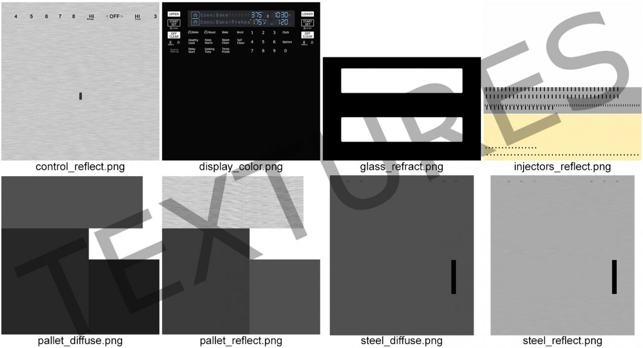 3D Dual Fuel Range Generic model