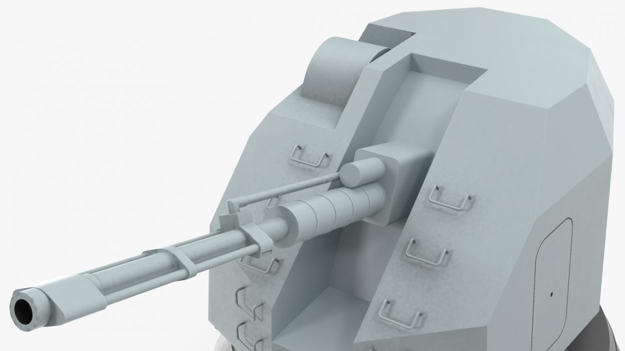 Naval Main Gun 3D model