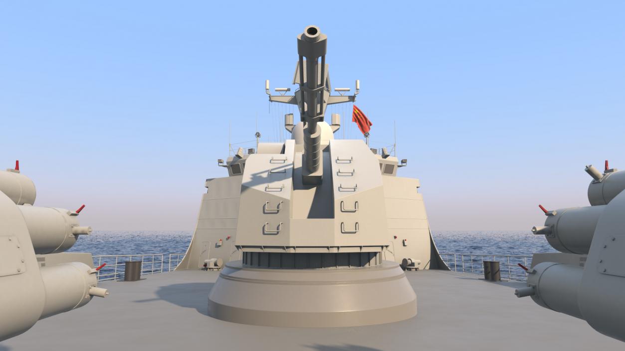 Naval Main Gun 3D model