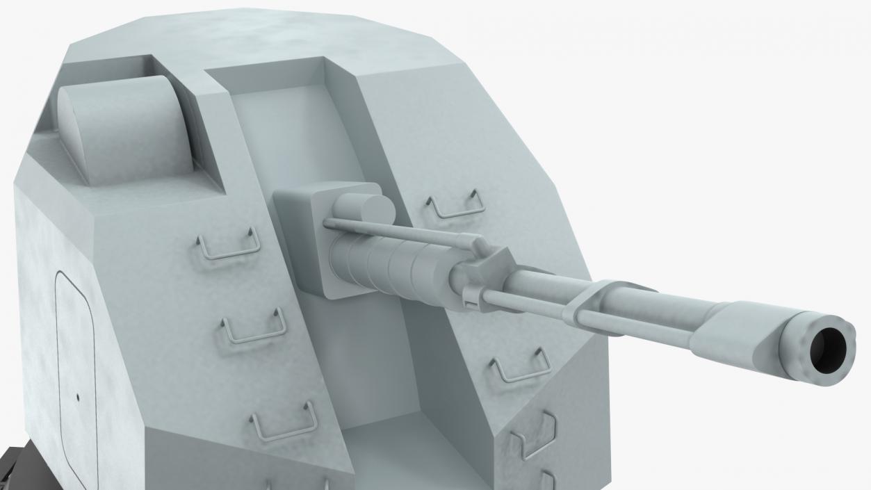 Naval Main Gun 3D model