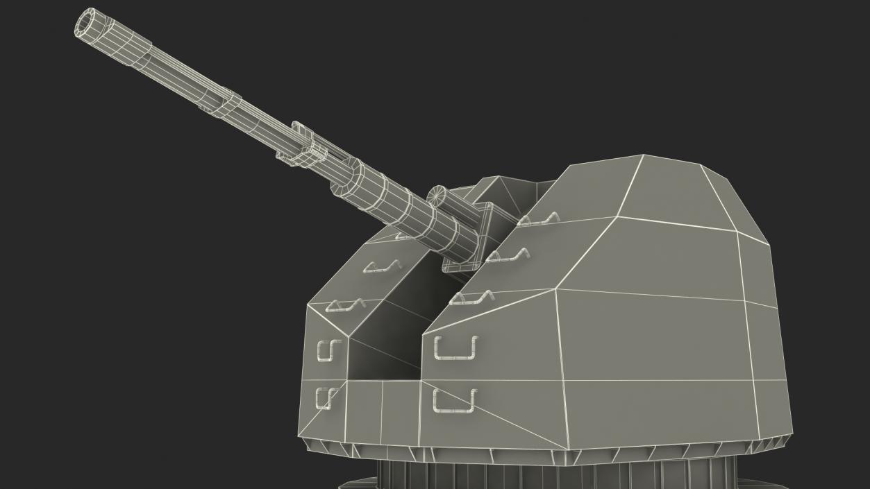 Naval Main Gun 3D model