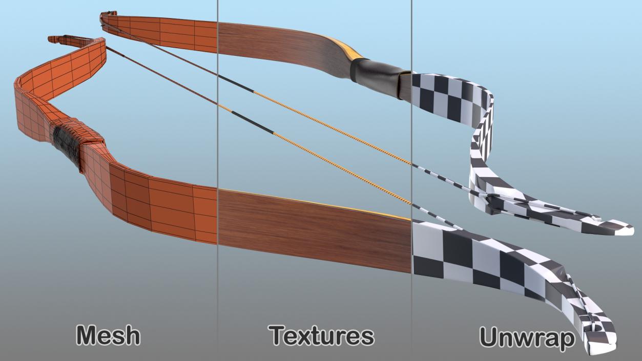 Medieval Bow 3D