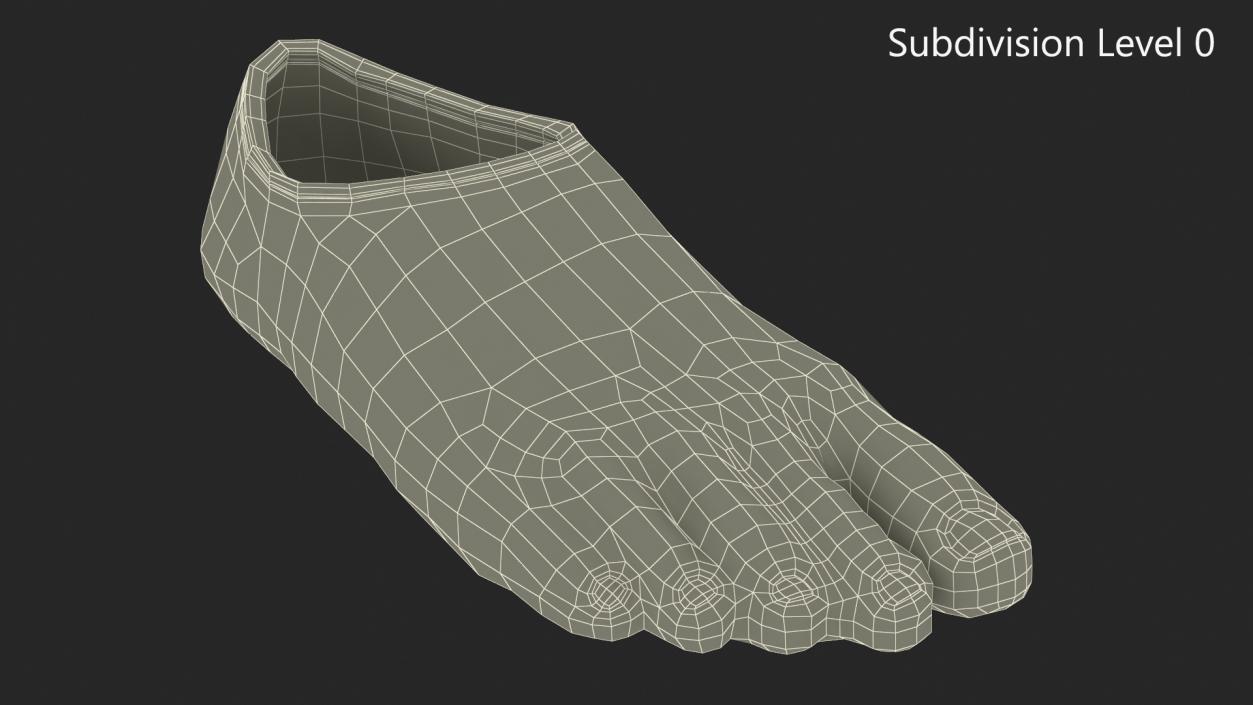 3D Rubber Foot for Prosthesis