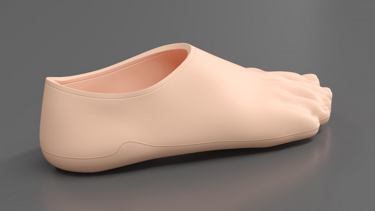 3D Rubber Foot for Prosthesis