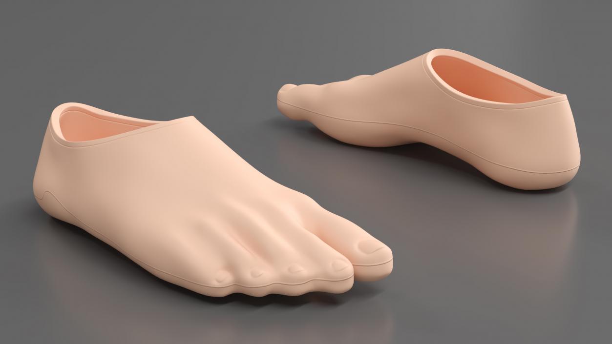 3D Rubber Foot for Prosthesis