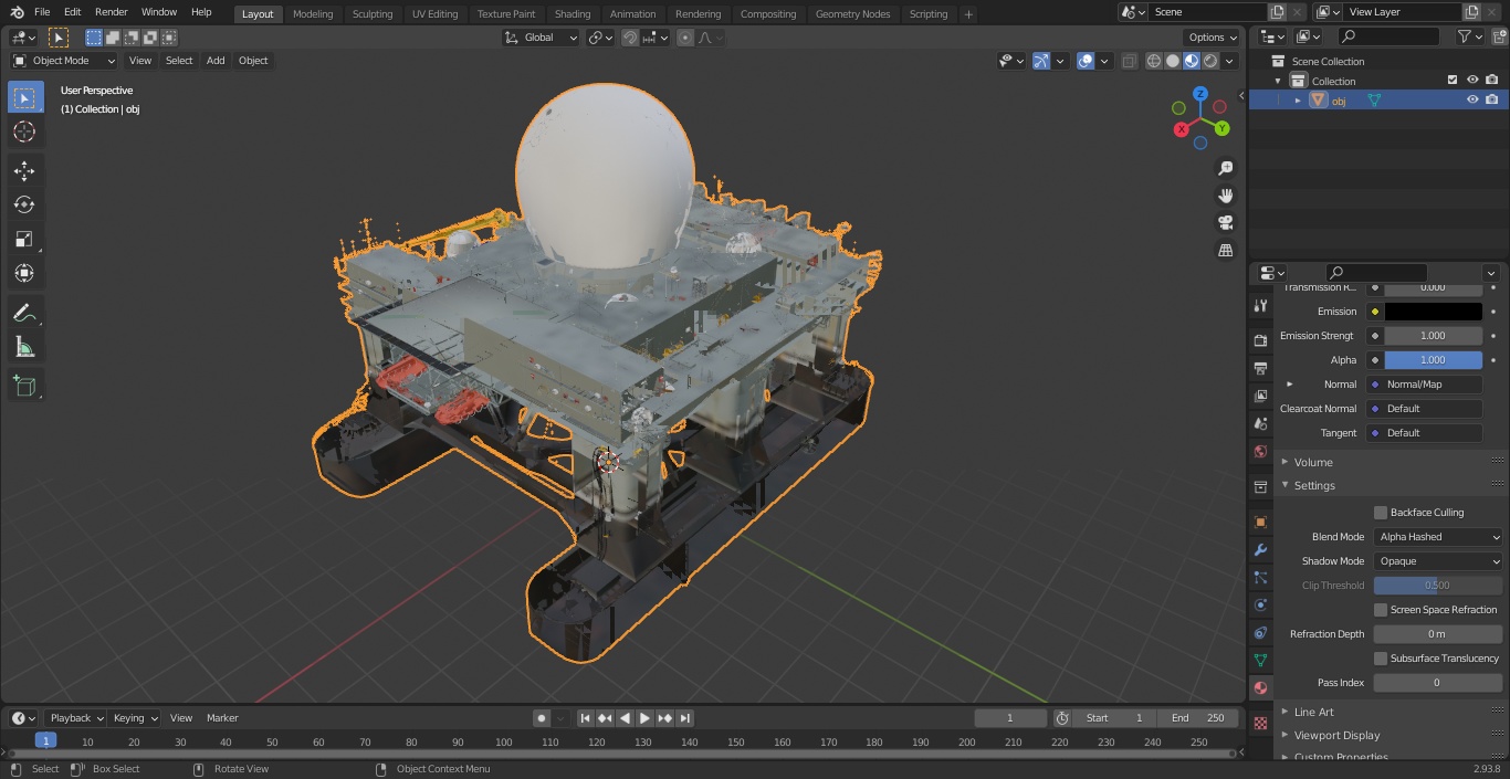 Sea Based X Band Radar 3D