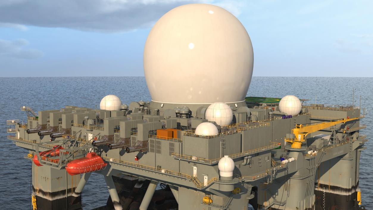 Sea Based X Band Radar 3D