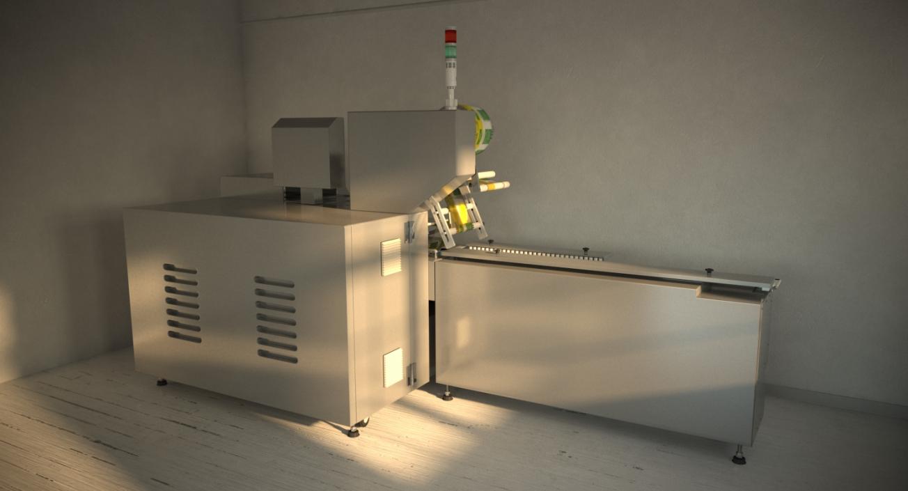 Packaging Machines Collection 3D model