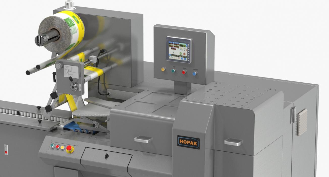 Packaging Machines Collection 3D model