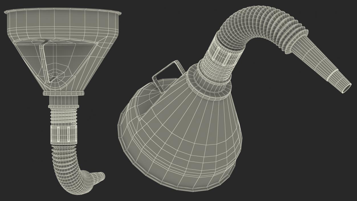 3D model Fuel Funnels with Handle Collection