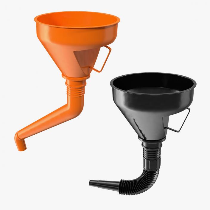 3D model Fuel Funnels with Handle Collection