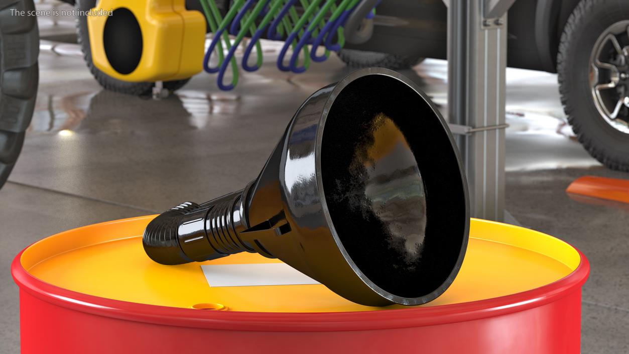 3D model Fuel Funnels with Handle Collection