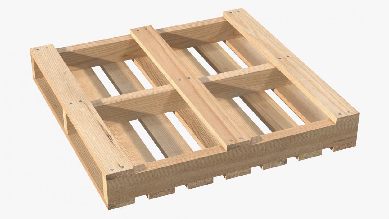 3D Hard Wood Pallet