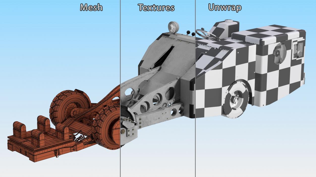 3D Ammunition Loading System Rigged for Cinema 4D