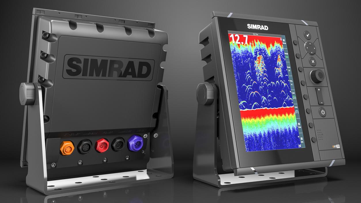 3D model Simrad S2009 Fish Finder Sonar