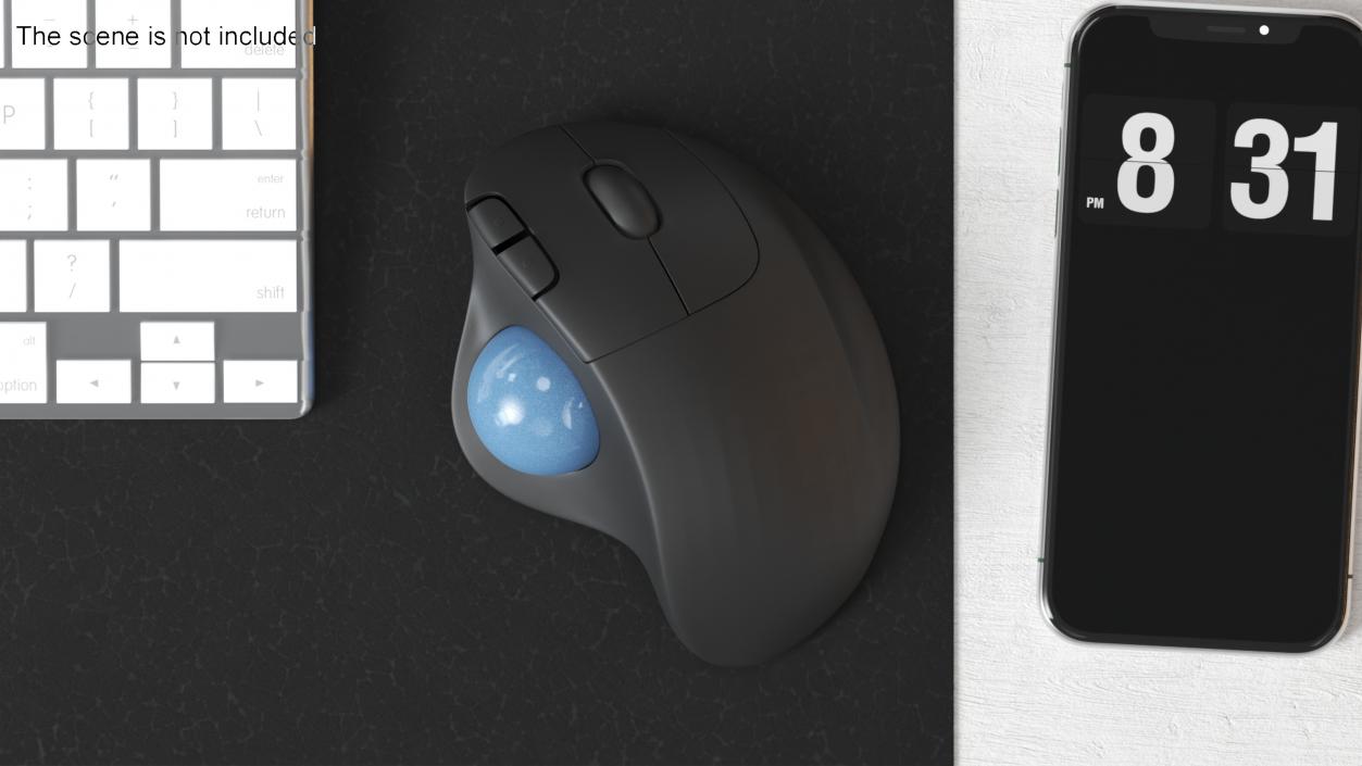 Trackball Mouses Collection 3D