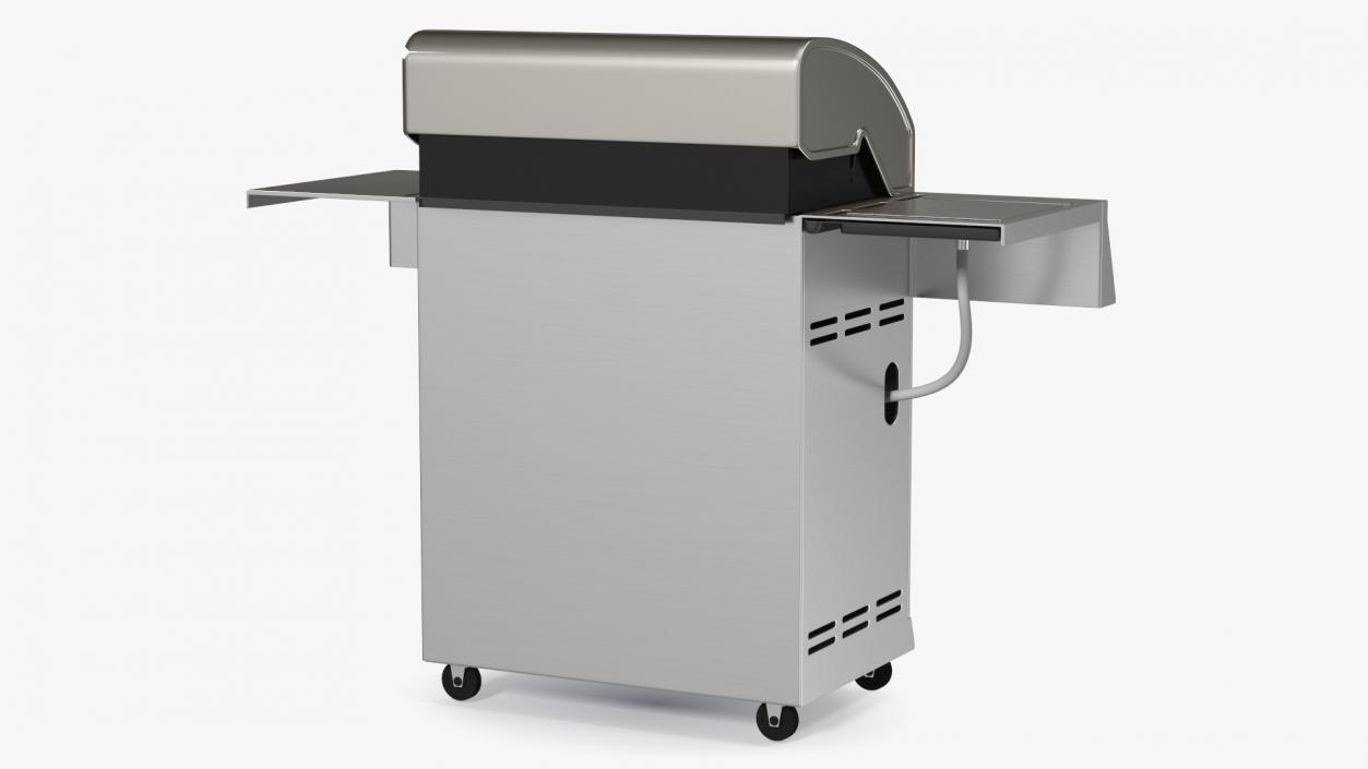 3D Stainless Steel Propane Gas Grill model