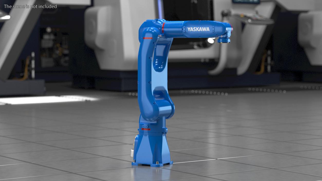 3D Yaskawa Motoman GP7 Smart Series Robot model