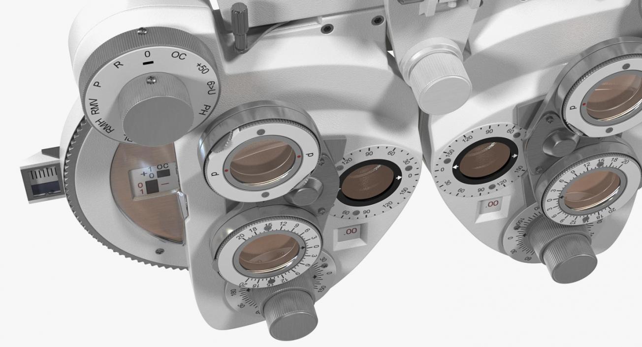 3D Eye Diagnosis and Surgery Instruments Collection model