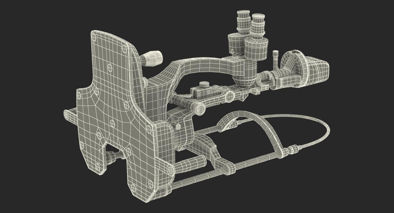 3D Eye Diagnosis and Surgery Instruments Collection model