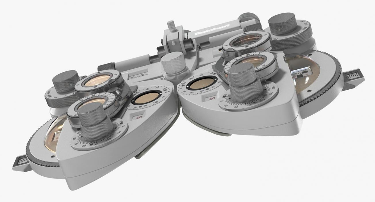 3D Eye Diagnosis and Surgery Instruments Collection model