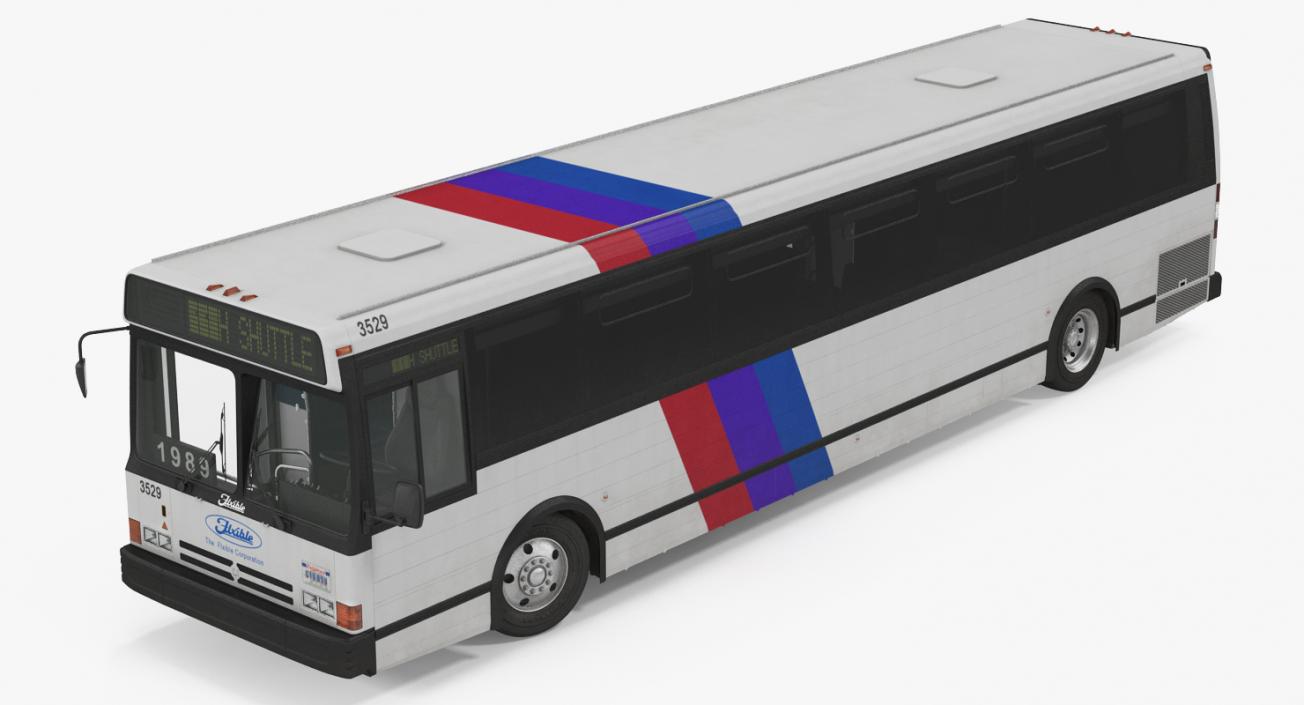 Flxible Metro D Bus 3D model