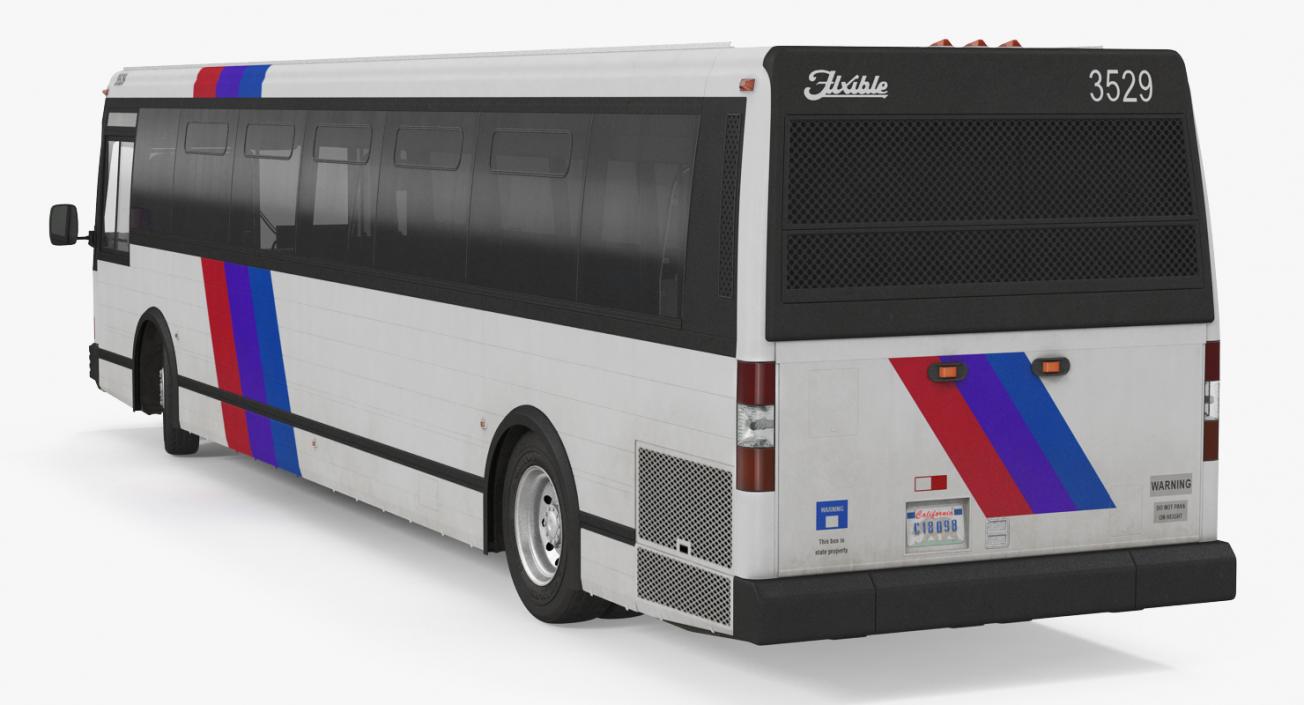 Flxible Metro D Bus 3D model